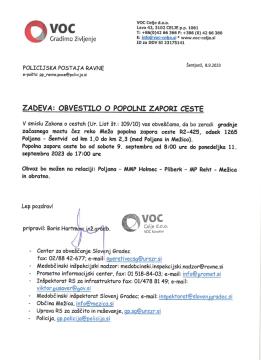 foto-zapora Mežica-Poljana